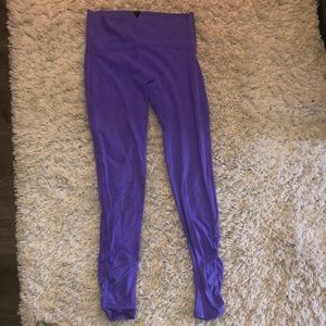 ivivva purple leggings full length